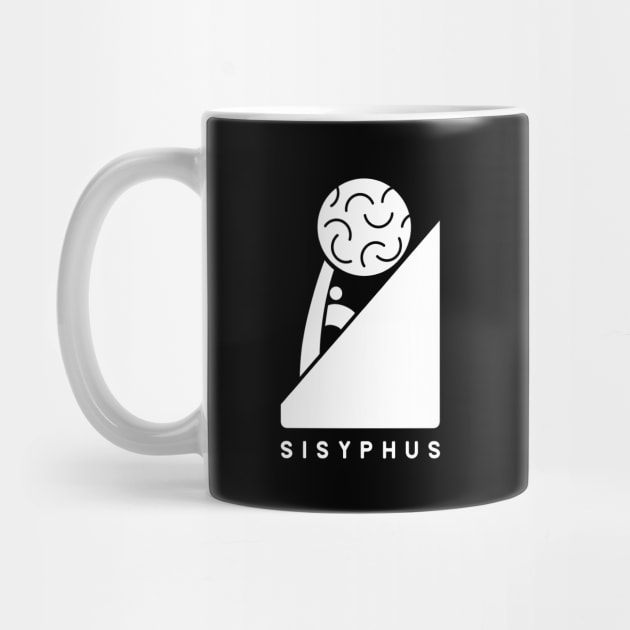 Sisyphus,Minimalist design for ancient Greek mythology fans by croquis design